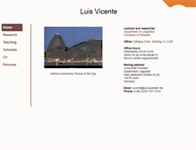 Tablet Screenshot of luisvicente.net